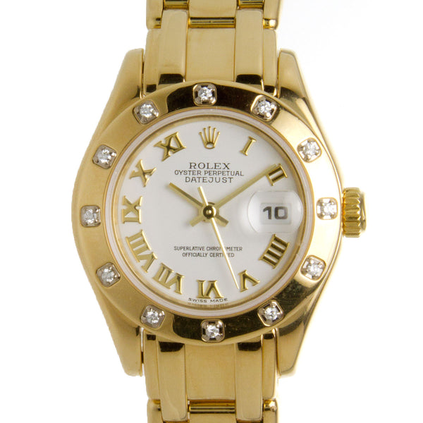 Rolex Lady Datejust Pearlmaster - Chicago Pawners & Jewelers