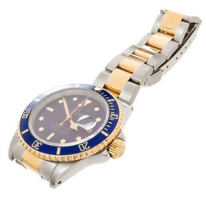 Rolex Submariner SS/18K Blue Dial - Chicago Pawners & Jewelers