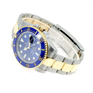 Rolex Submariner Date SS/18K Blue Dial - Chicago Pawners & Jewelers