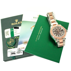 Rolex Yachtmaster 40 SS/RG Chocolate Dial - Chicago Pawners & Jewelers