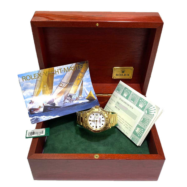 Rolex Yacht-Master 18K with Box & Papers