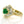 1.45ct Emerald & Diamond Cocktail Ring - Chicago Pawners & Jewelers