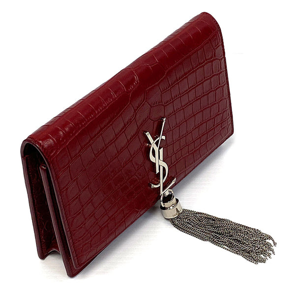 Saint Laurent Kate Chain Wallet with Tassel - Chicago Pawners & Jewelers