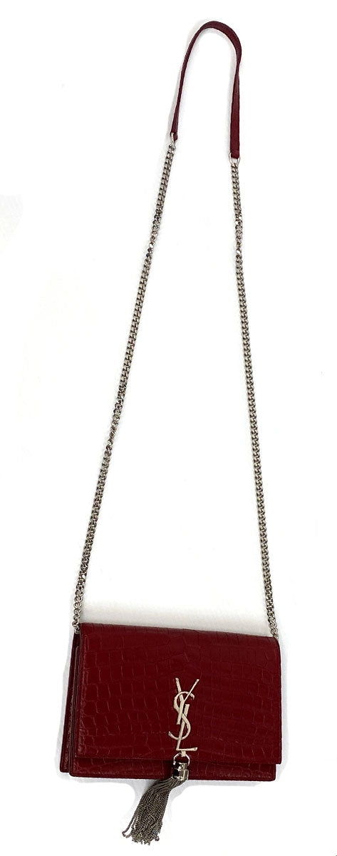 Saint Laurent Kate Chain Wallet with Tassel - Chicago Pawners & Jewelers
