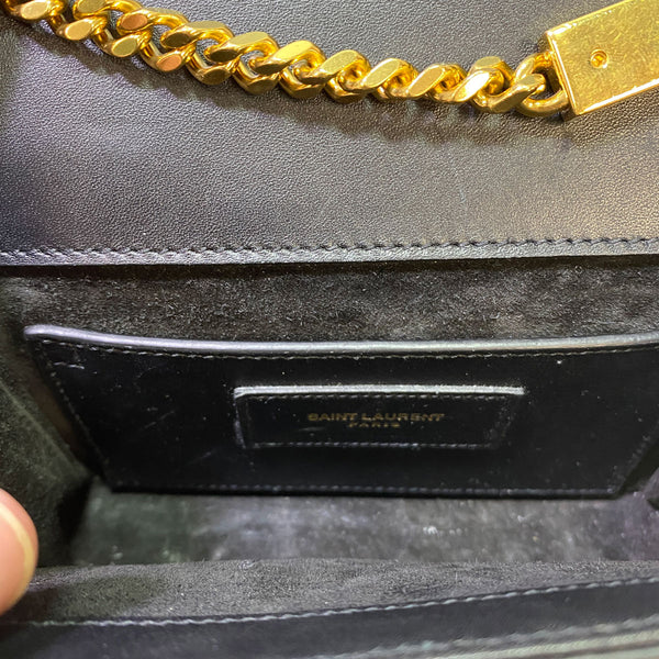 Saint Laurent Small Chain Wallet with Tassel - Chicago Pawners & Jewelers