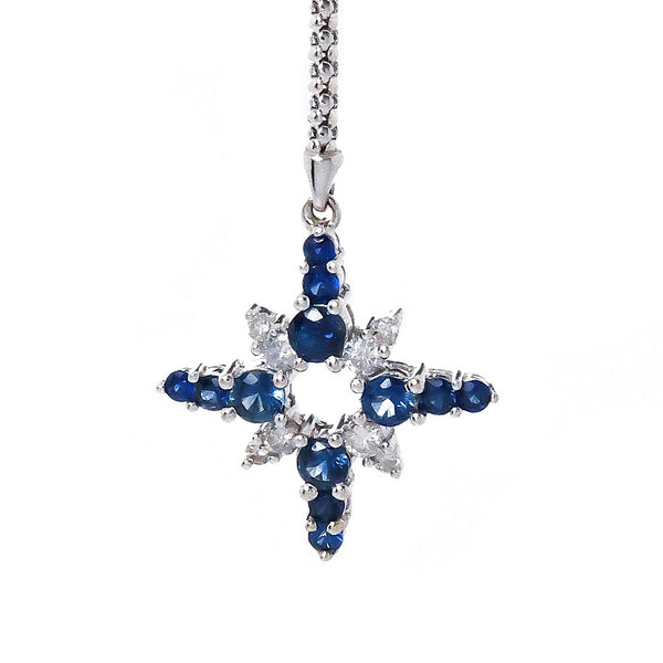 1.50ct Sapphire & Diamond Earrings - Chicago Pawners & Jewelers