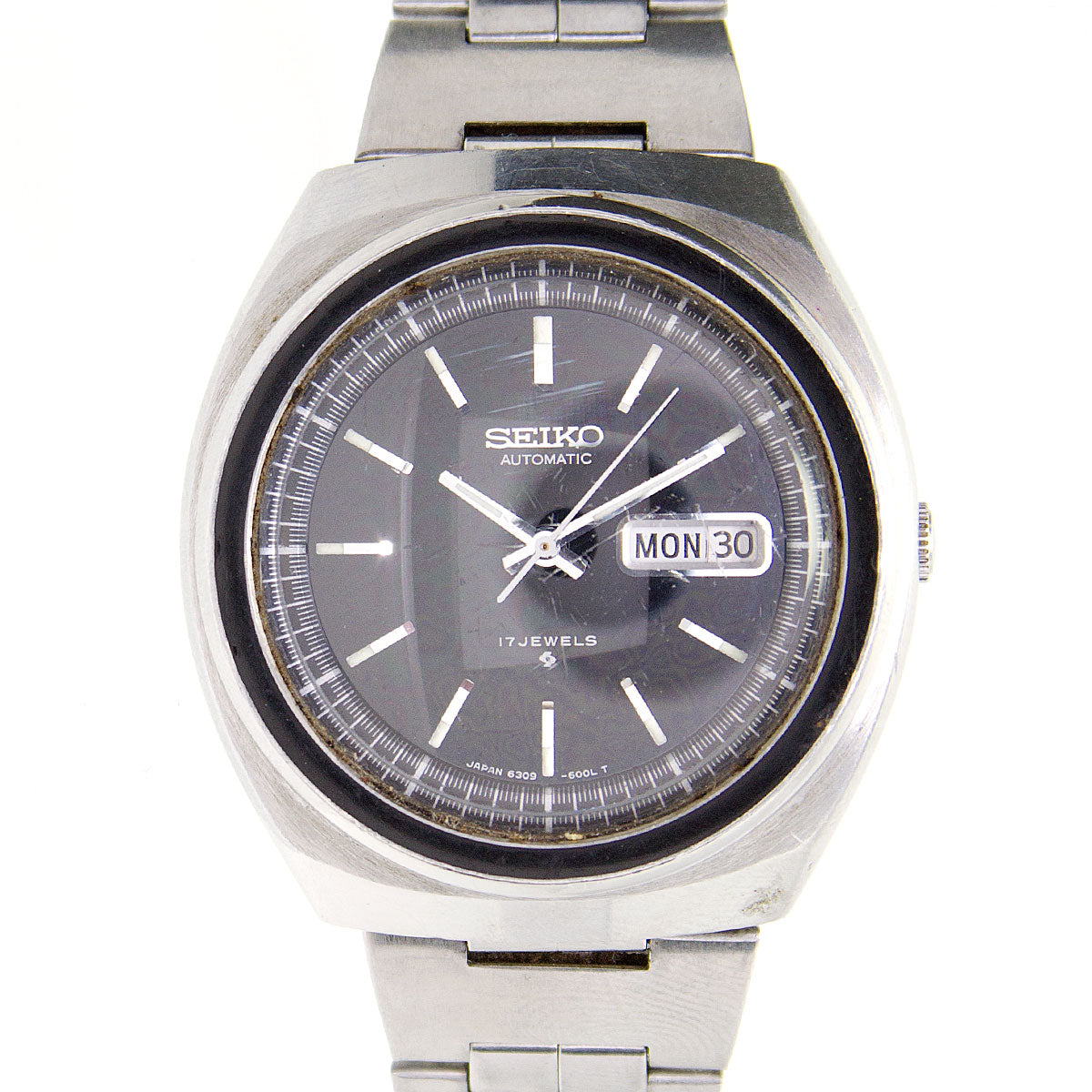 1970s Seiko UFO 17j Automatic Day Date Chicago Pawners Jewelers