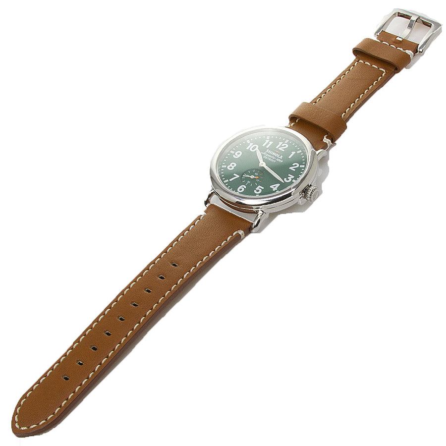 Shinola The Runwell 41mm Green Dial Watch - Chicago Pawners & Jewelers