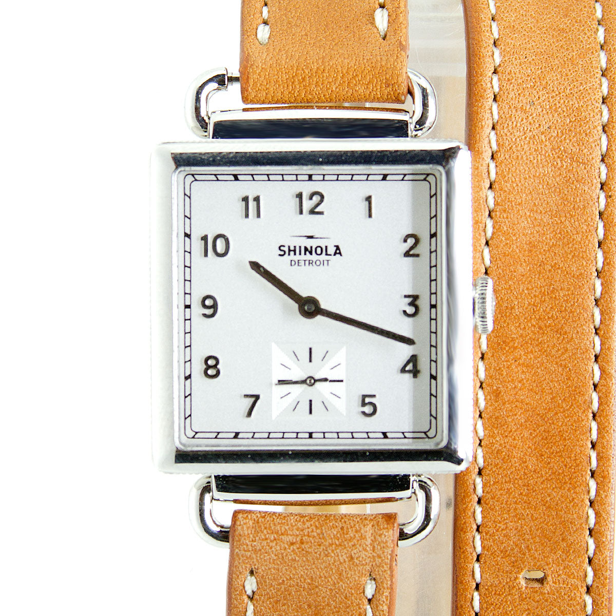 Shinola The Cass 28mm with Double Wrap Strap Chicago Pawners