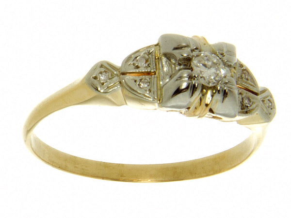 1930s Art Deco Diamond Engagement Ring - Chicago Pawners & Jewelers