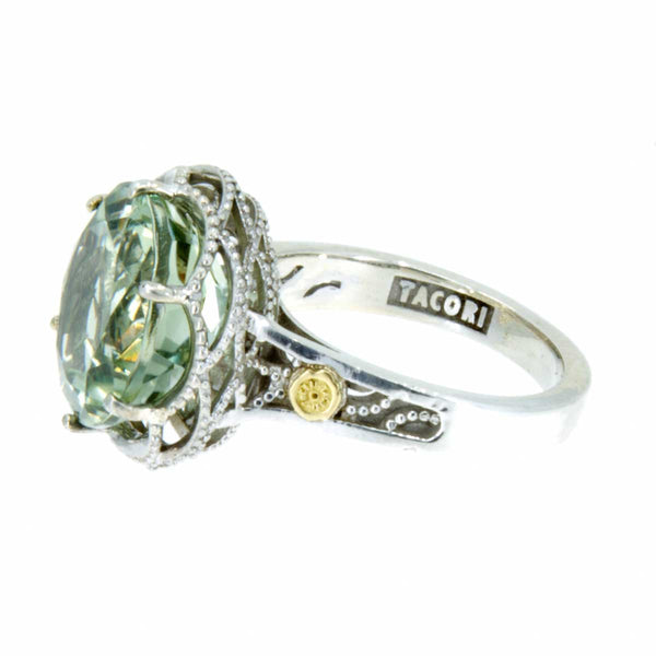 Tacori Crescent Gem Ring with Prasiolite Quartz