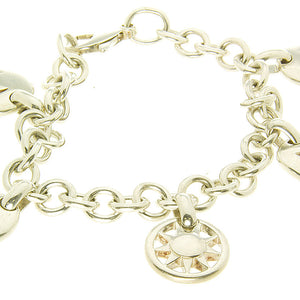 Tiffany & Co. Stencil Charm Bracelet - Chicago Pawners & Jewelers