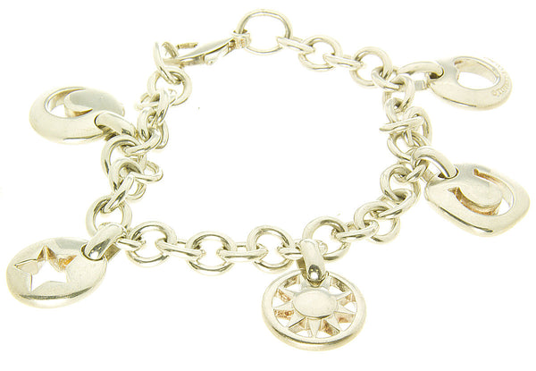 Tiffany & Co. Stencil Charm Bracelet - Chicago Pawners & Jewelers