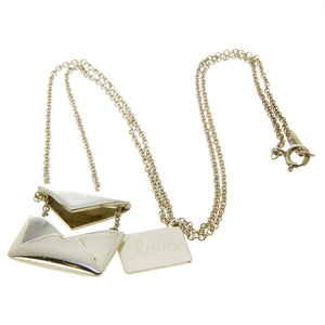 Tiffany & Co. Sweet Nothings Love Note Envelope Necklace - Chicago Pawners & Jewelers
