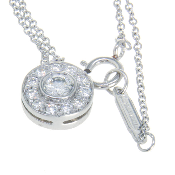 Tiffany & Co. Circlet Platinum Diamond Pendant - Chicago Pawners & Jewelers