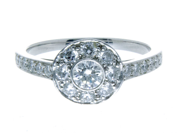 Tiffany & Co. Circlet Platinum Diamond Ring - Chicago Pawners & Jewelers