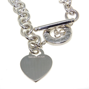 Tiffany & Co. Heart Charm Toggle Necklace - Chicago Pawners & Jewelers