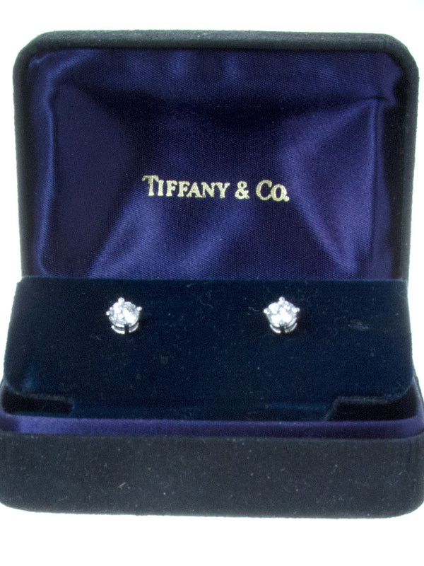 Tiffany & Co. 1.00ct Diamond Stud Earrings - Chicago Pawners & Jewelers