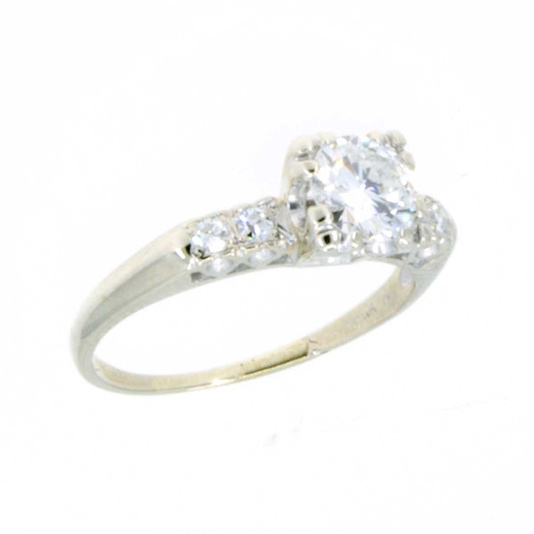 1950s Vintage Diamond Engagement Ring