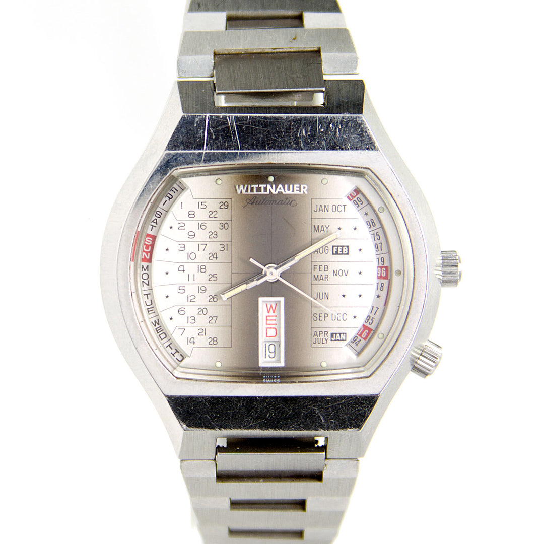 Wittnauer Time Machine "Perpetual Calendar" Chicago Pawners & Jewelers