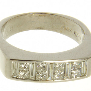 Princess & Baguette Diamond Band Ring by ZEN - Chicago Pawners & Jewelers