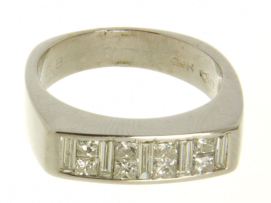 Princess & Baguette Diamond Band Ring by ZEN - Chicago Pawners & Jewelers